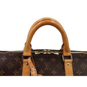 Louis Vuitton Keepall 55 Monogram Canvas Carrier bags Black Week 26