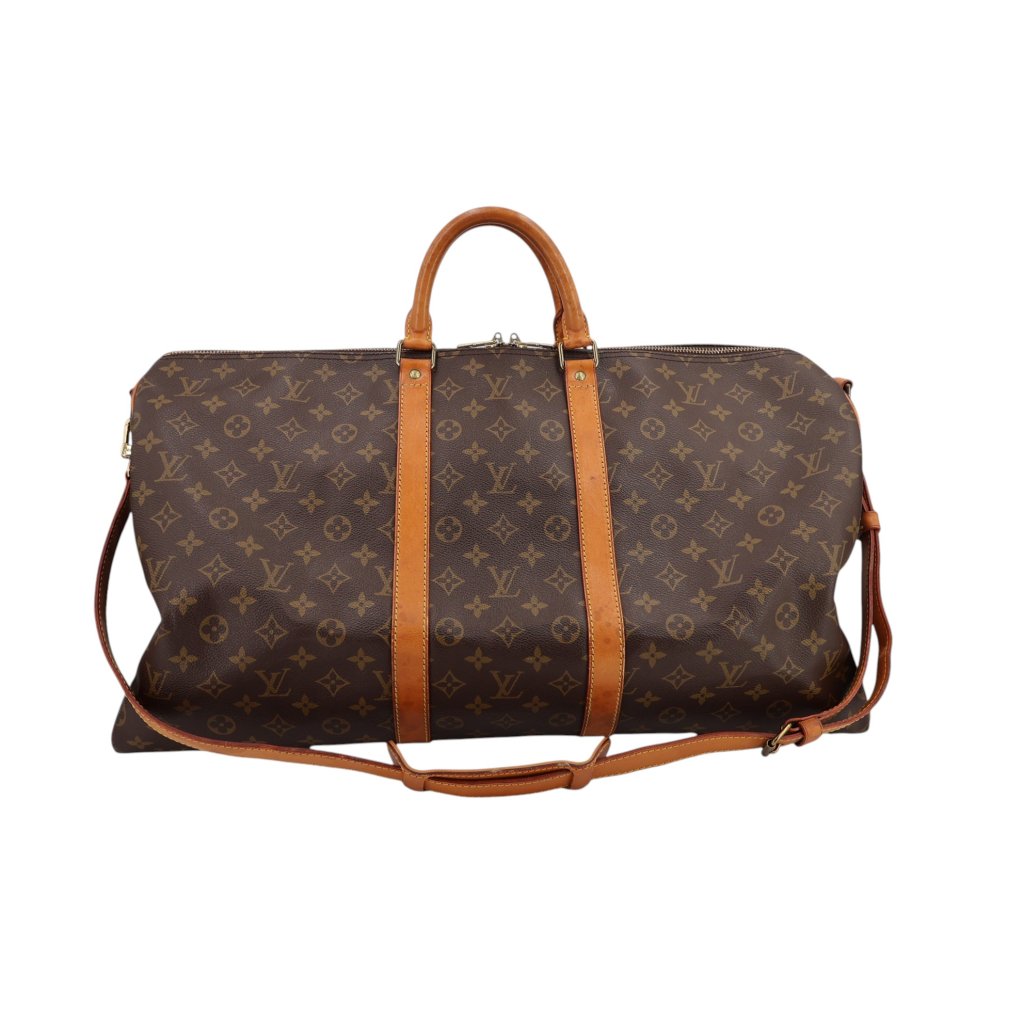 Louis Vuitton Keepall 55 Bandouliere Monogram Canvas Für Herren Black Week