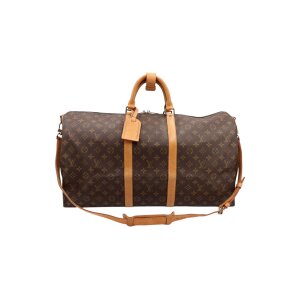 Louis Vuitton Keepall 55 Bandouliere Monogram Canvas Carrier bags Louis Vuitton 26