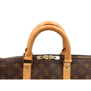 Louis Vuitton Keepall 55 Bandouliere Monogram Canvas Carrier bags Louis Vuitton 35