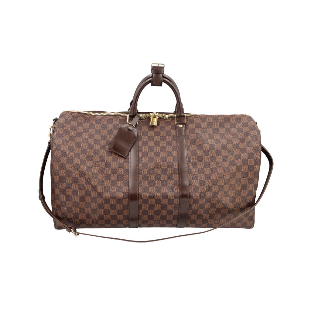 Louis Vuitton Keepall 55 Damier Ebene Carrier bags Louis Vuitton