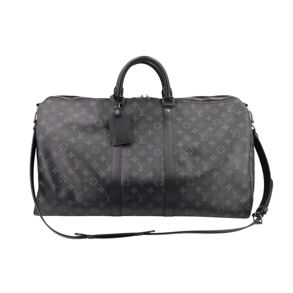 Louis Vuitton Keepall 55 Monogram Eclipse Für Herren Louis Vuitton