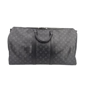 Louis Vuitton Keepall 55 Monogram Eclipse For men Louis Vuitton 24 Louis Vuitton Keepall 55 Monogram Eclipse For men Louis Vuitton 24