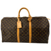 Louis Vuitton Keepall 55 Monogram Canvas For Men Black Week 15
