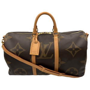 Louis Vuitton Keepall Bandouliere 50 Giant Reverse Monogram Canvas