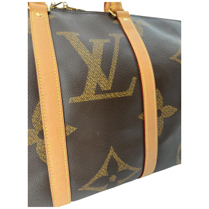 Louis Vuitton Keepall Bandouliere 50 Giant Reverse Monogram Canvas