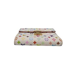 Louis Vuitton Koala Multicolor Weiß Geldbörse