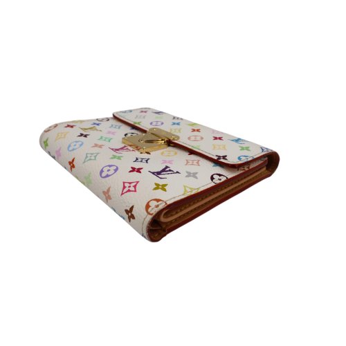 Louis Vuitton Koala Multicolor Weiß Geldbörse