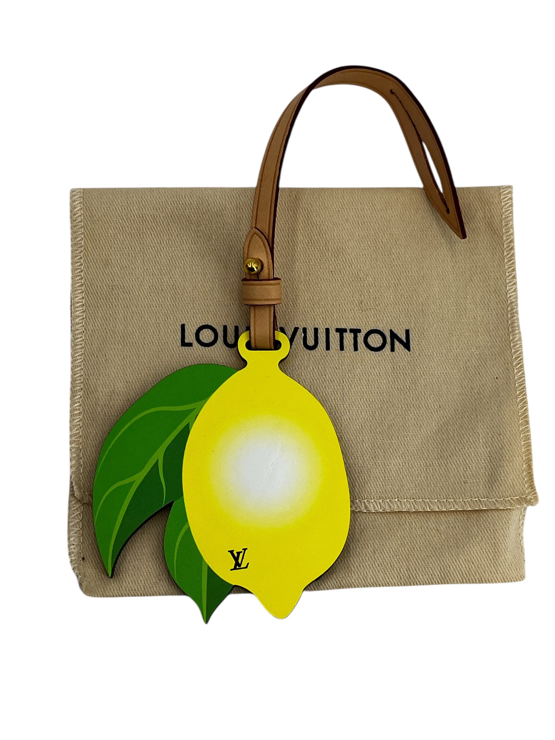 LV Lemon Bag Charm S00 - Men - Accessories | LOUIS VUITTON ®