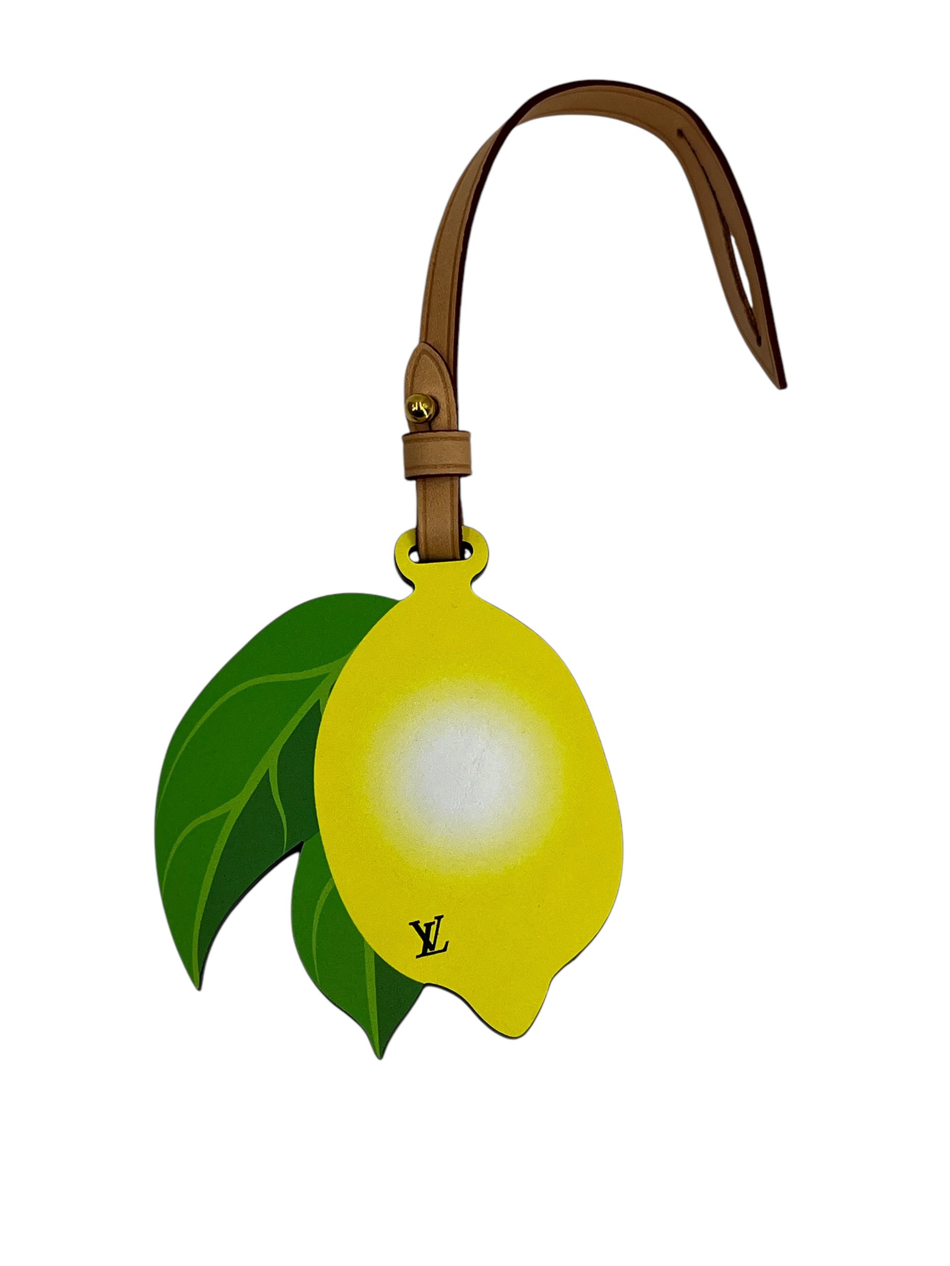Louis Vuitton Lemon By the Pool Bag Charm - I Love Handbags