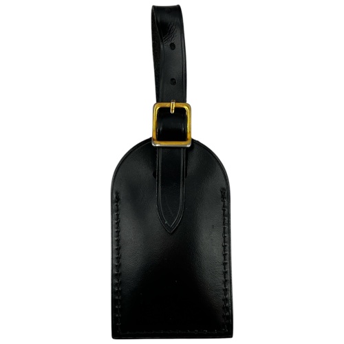 Louis Vuitton Luggage Tag Kofferanhänger mit Poignet Schwarz