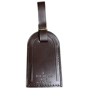 Louis Vuitton Luggage Tag Taschenanhänger Braun