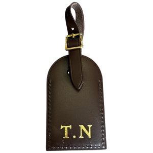 Louis Vuitton Luggage Tag Taschenanhänger Braun Hawaii