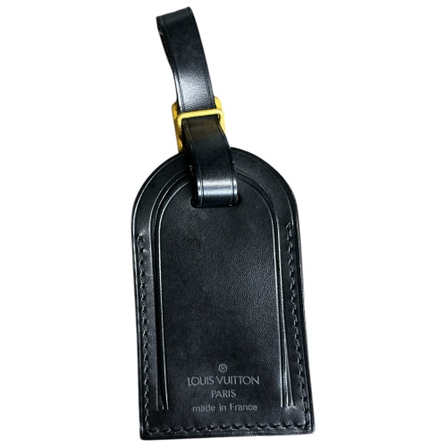 Louis Vuitton Luggage Tag Taschenanhänger Schwarz