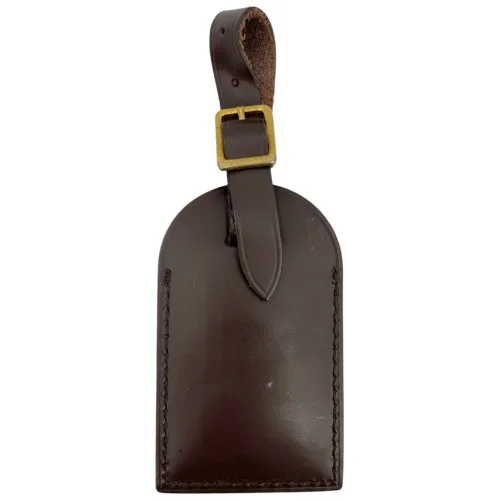 Louis Vuitton Luggage Tag Brown Dog