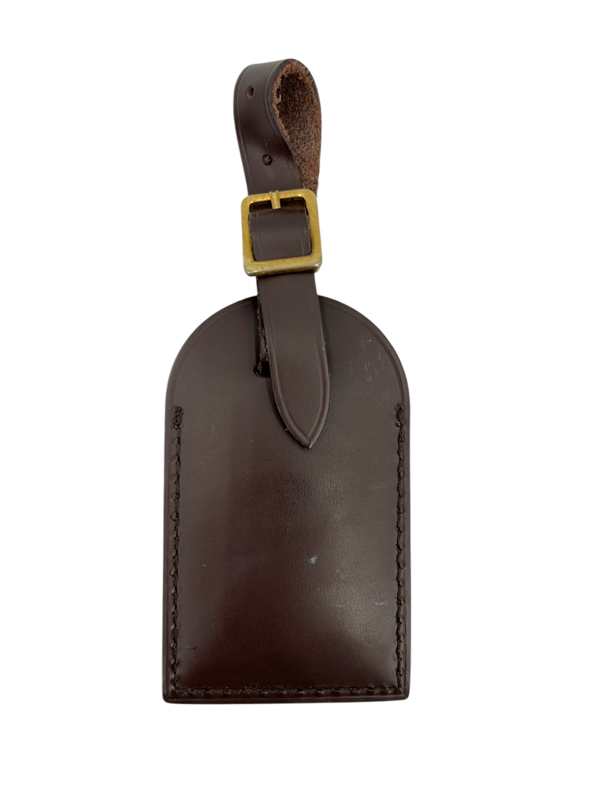 Black louis vuitton luggage tag on sale