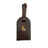 Louis Vuitton Luggage Tag Taschenanhänger Braun Hund Louis Vuitton Louis Vuitton 5
