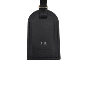 Louis Vuitton Luggage Tag Taschenanhänger Schwarz