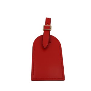 Louis Vuitton Luggage Tag Taschenanhänger Rot