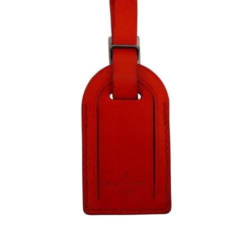 Louis Vuitton Luggage Tag Taschenanhänger Rot
