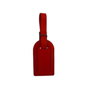 Louis Vuitton Luggage Tag Taschenanhänger Rot