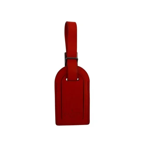 Louis Vuitton Luggage Tag Taschenanhänger Rot