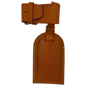 Louis Vuitton Luggage Tag Kofferanhänger Taschenanhänger Cannelle Braun