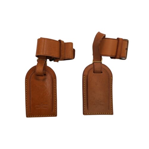 Louis Vuitton Luggage Tag with Poignet – 2 Pieces Accessories Louis Vuitton