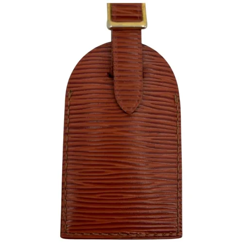 Louis Vuitton Luggage Tag Kofferanhänger Kenyan Fawn Braun