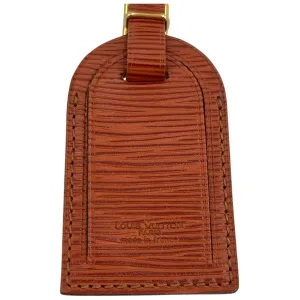 Louis Vuitton Luggage Tag Kofferanhänger Kenyan Fawn Braun