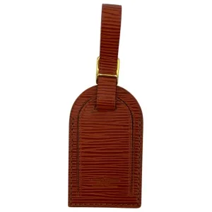 Louis Vuitton Luggage Tag Kofferanhänger Kenyan Fawn Braun