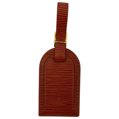 Louis Vuitton Luggage Tag Kofferanhänger Taschenanhänger Braun