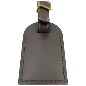 Louis Vuitton Luggage Tag Kofferanhänger Taschenanhänger Braun