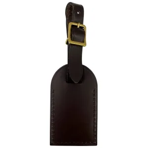 Louis Vuitton Luggage Tag Kofferanhänger Taschenanhänger Braun