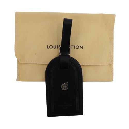 Louis Vuitton Luggage Tag Black New York