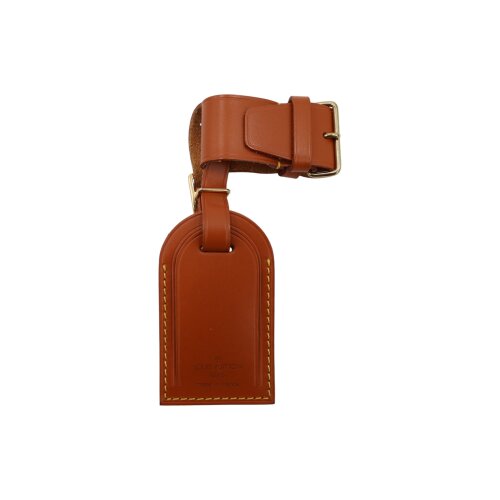 Louis Vuitton Luggage Tag with Poignet Brown Accessories Louis Vuitton