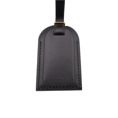 Louis Vuitton Luggage Tag Black Accessories Louis Vuitton 7