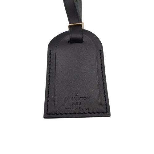 Louis Vuitton Luggage Tag Black Accessories Louis Vuitton 7