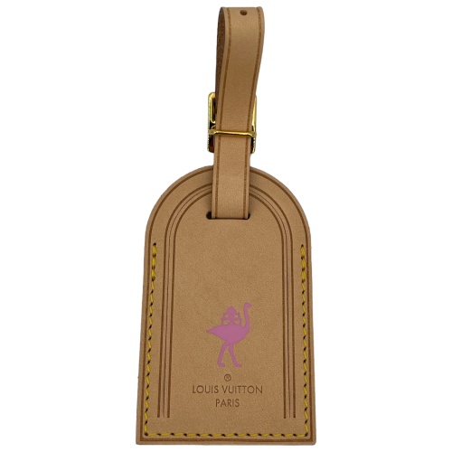 Louis Vuitton Luggage Tag Ostrich