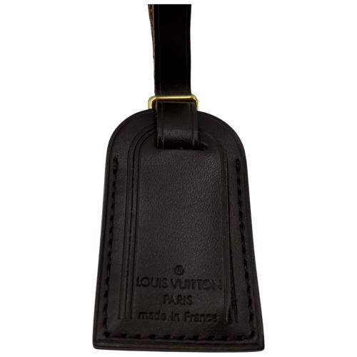 Louis Vuitton Luggage Tag Taschenanhänger Braun