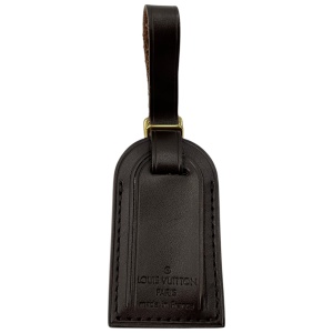 Louis Vuitton Luggage Tag Taschenanhänger Braun
