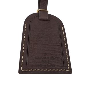 Louis Vuitton Luggage Tag Braun
