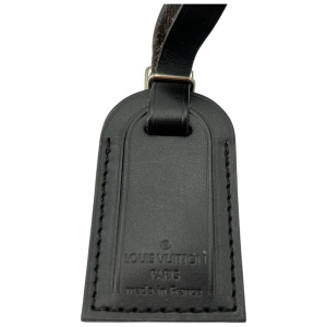 Louis Vuitton Luggage Tag Taschenanhänger Schwarz