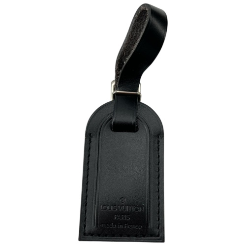 Louis Vuitton Luggage Tag Taschenanhänger Schwarz