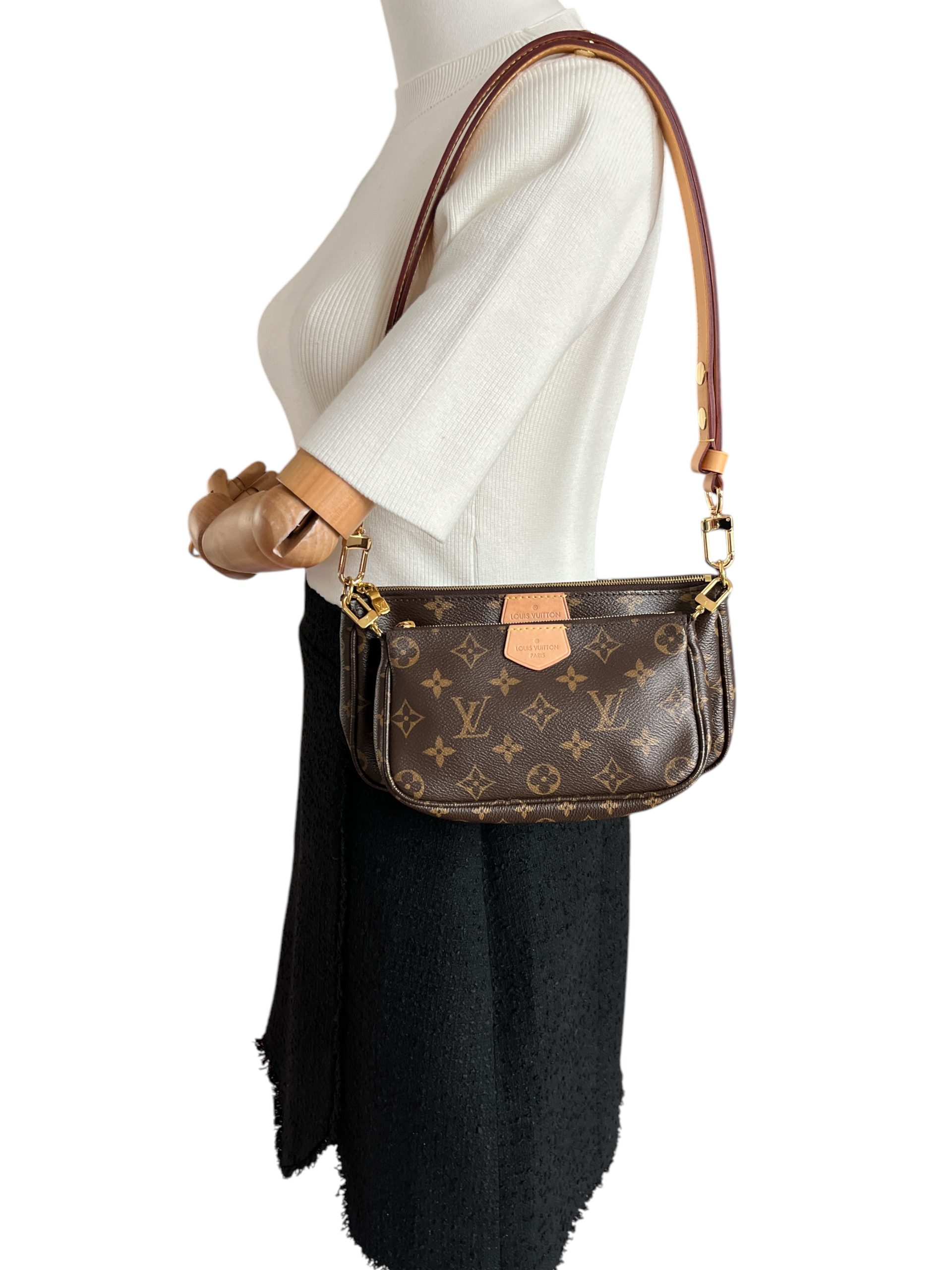 Louis Vuitton Multi Pochette Accessoires Monogram Canvas I Love - Main Image