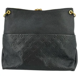 Louis Vuitton Maida Hobo Empreinte Schwarz