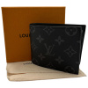Louis Vuitton Marco Monogram Eclipse Canvas Geldbörse mit Hachiko Hot Stamp Für Herren Louis Vuitton 12 Louis Vuitton Marco Monogram Eclipse Canvas Geldbörse mit Hachiko Hot Stamp Für Herren Louis Vuitton 12