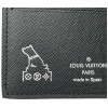 Louis Vuitton Marco Monogram Eclipse Canvas Geldbörse mit Hachiko Hot Stamp Für Herren Louis Vuitton 15 Louis Vuitton Marco Monogram Eclipse Canvas Geldbörse mit Hachiko Hot Stamp Für Herren Louis Vuitton 15