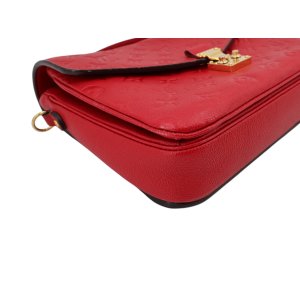 Louis Vuitton Pochette Metis Empreinte Scarlet Rot