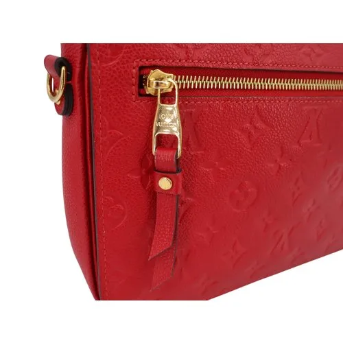 Louis Vuitton Pochette Metis Empreinte Scarlet Rot